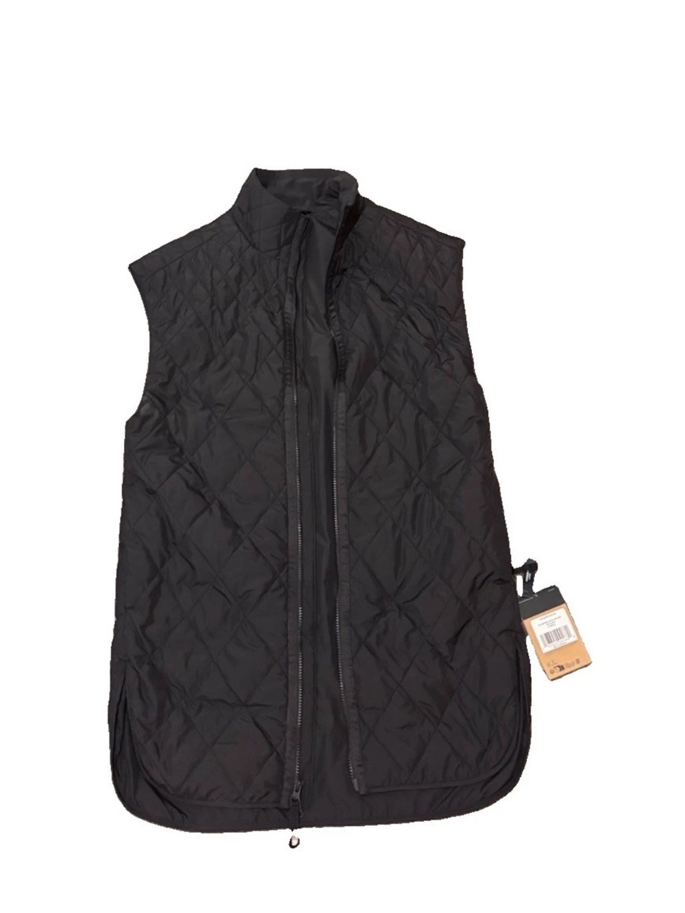 The North Face Diamond Insulated long Vest Black Women's READ